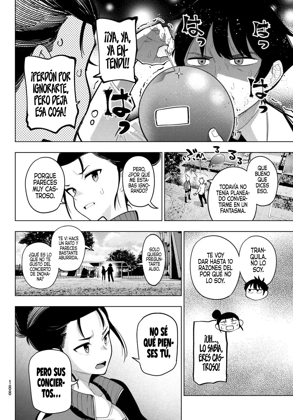 Mayonaka Heart Tune Capitulo 17: Está caliente, así que tengan cuidado página 7