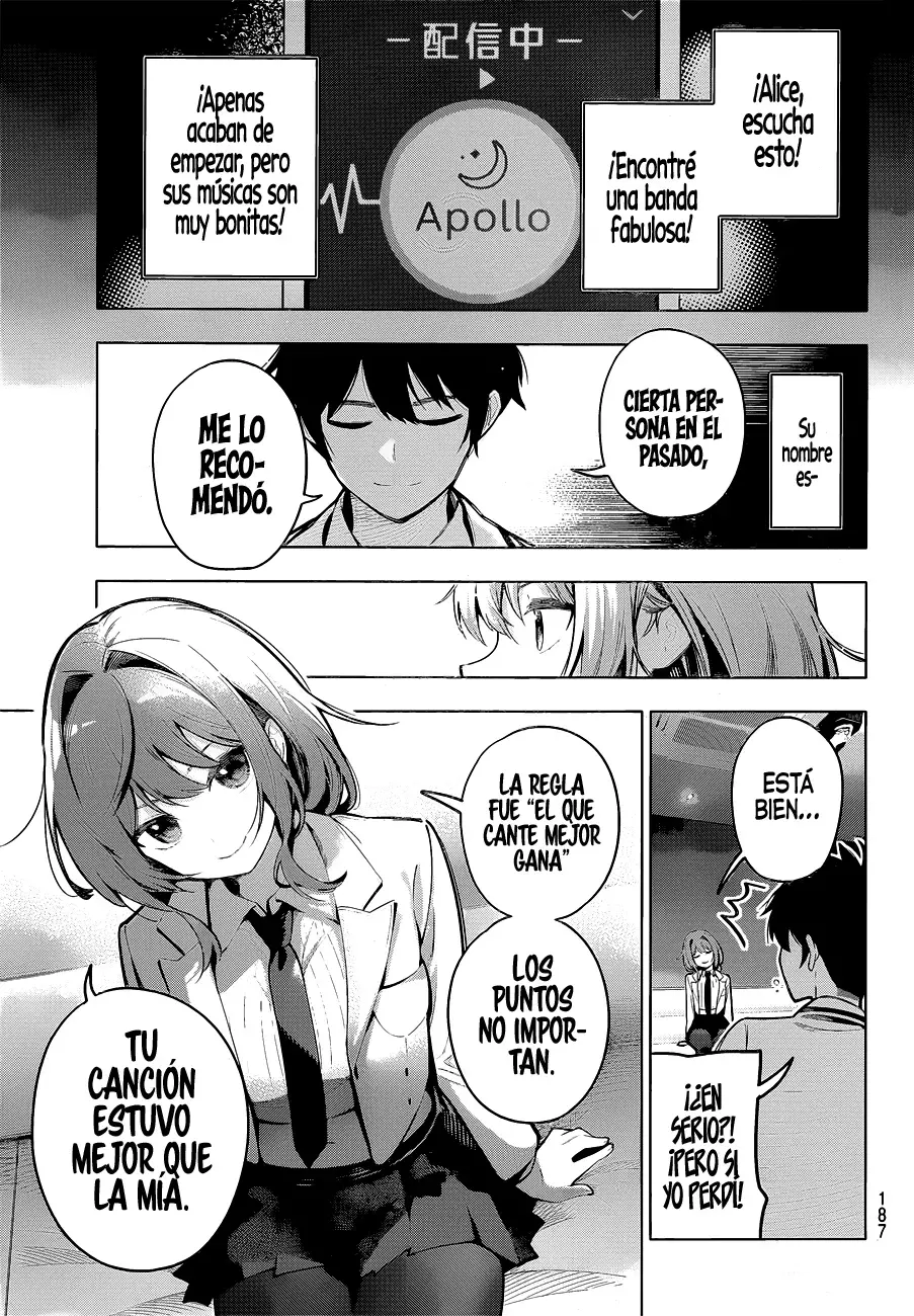 Mayonaka Heart Tune Capitulo 18: Los 20 puntos ya estaban calculados página 6