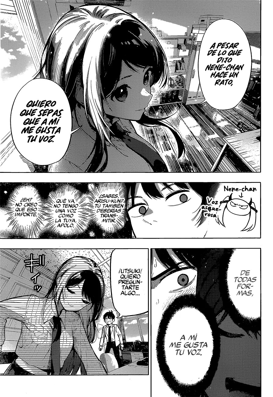 Mayonaka Heart Tune Capitulo 2: Este fue Yamabuki Arisu transmitiendo. página 14
