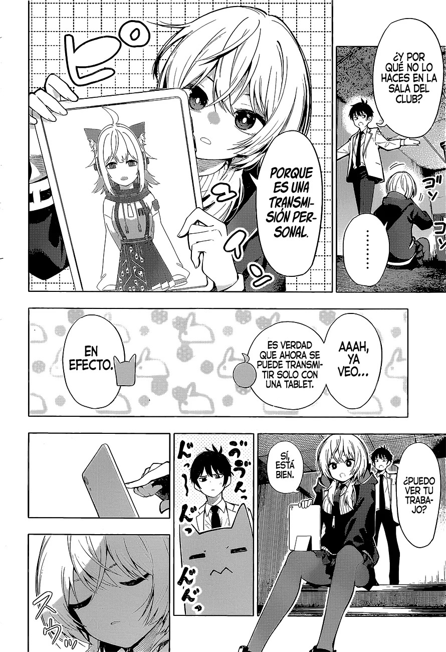 Mayonaka Heart Tune Capitulo 2: Este fue Yamabuki Arisu transmitiendo. página 27
