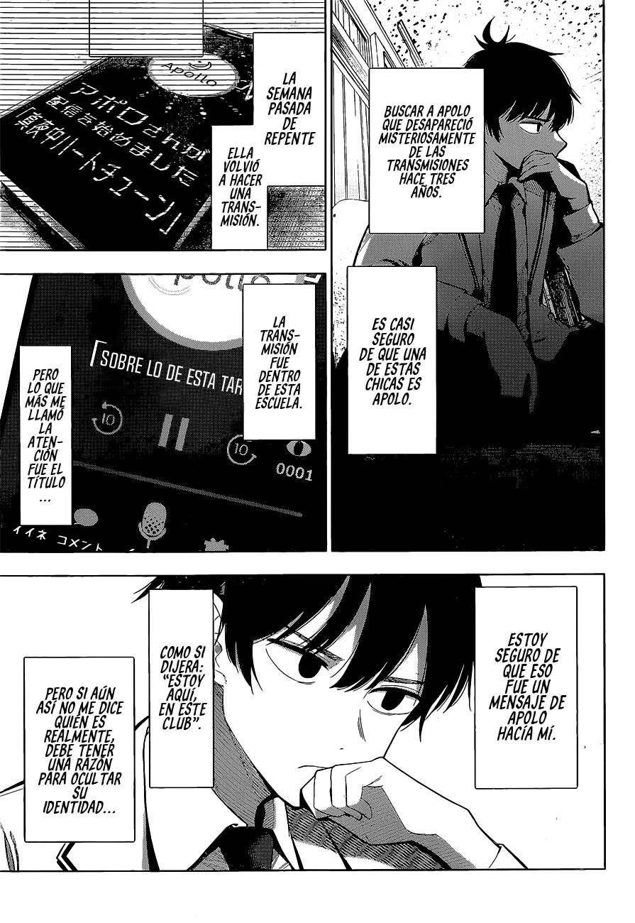 Mayonaka Heart Tune Capitulo 2: Este fue Yamabuki Arisu transmitiendo. página 8