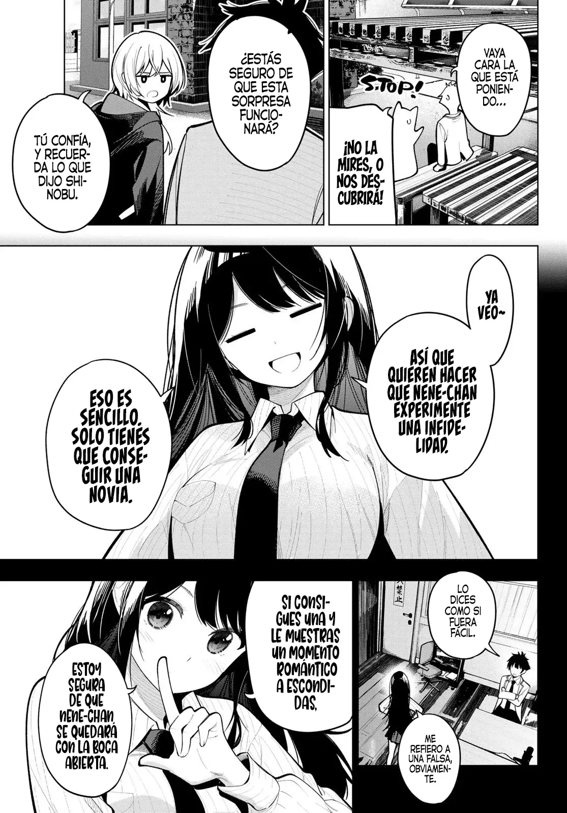 Mayonaka Heart Tune Capitulo 21: Los sentimientos son impulsos página 14