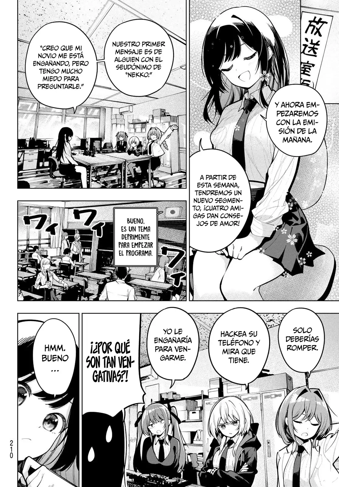 Mayonaka Heart Tune Capitulo 27: Beso o abrazo página 4