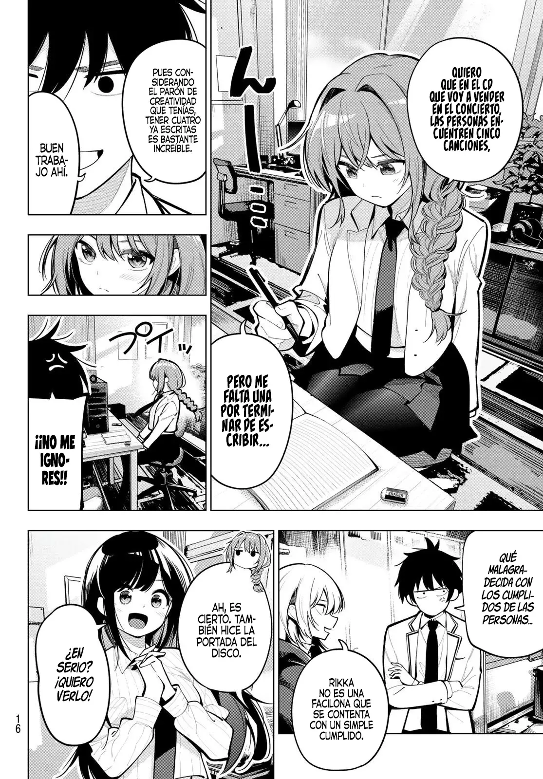 Mayonaka Heart Tune Capitulo 29: Secret Track página 4