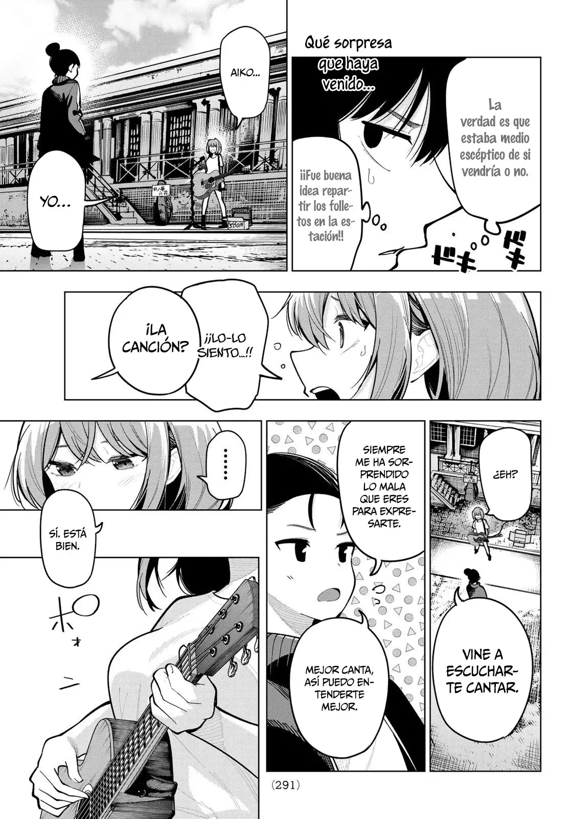 Mayonaka Heart Tune Capitulo 31: La primera fila de Rikka página 16