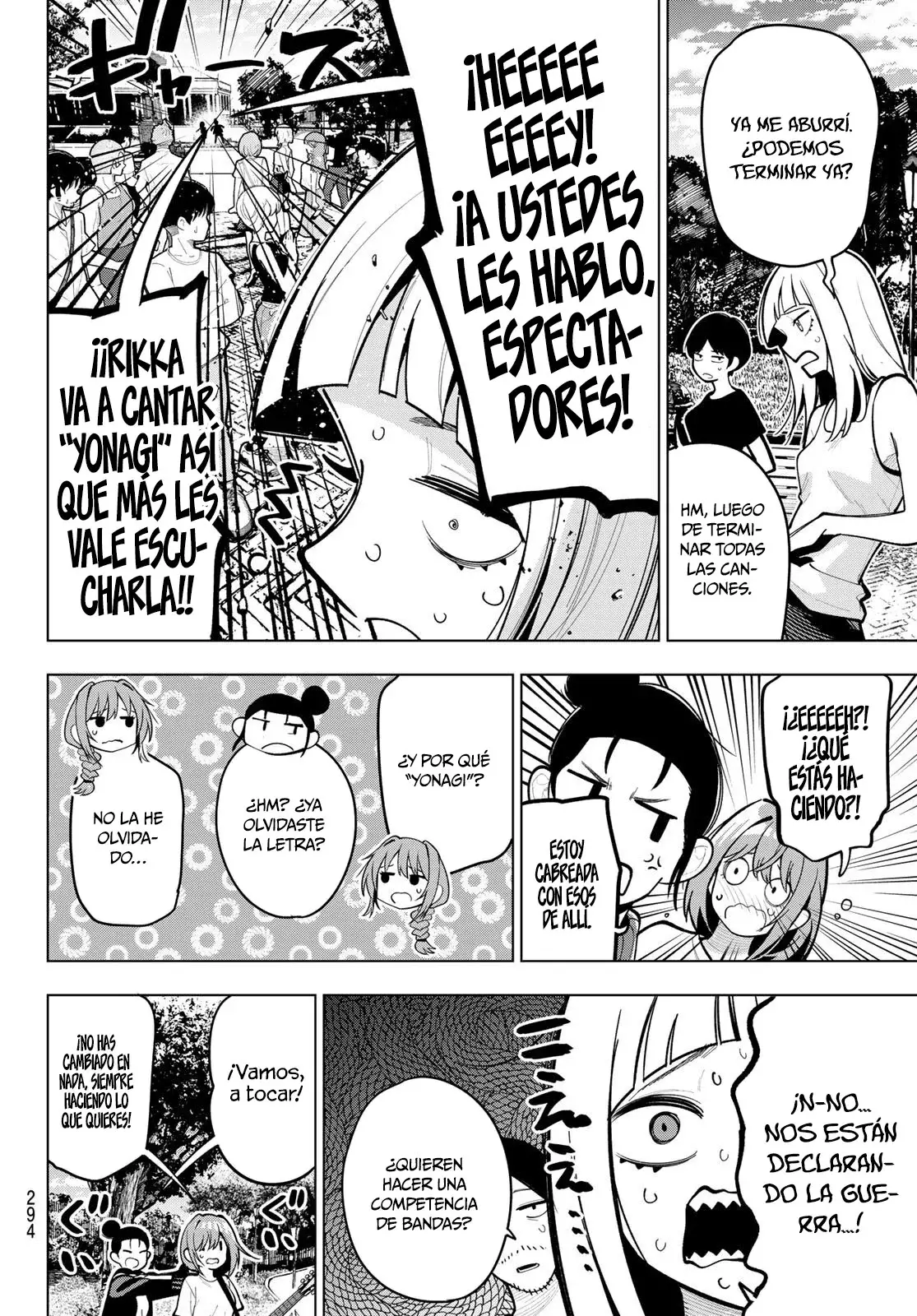 Mayonaka Heart Tune Capitulo 31: La primera fila de Rikka página 19