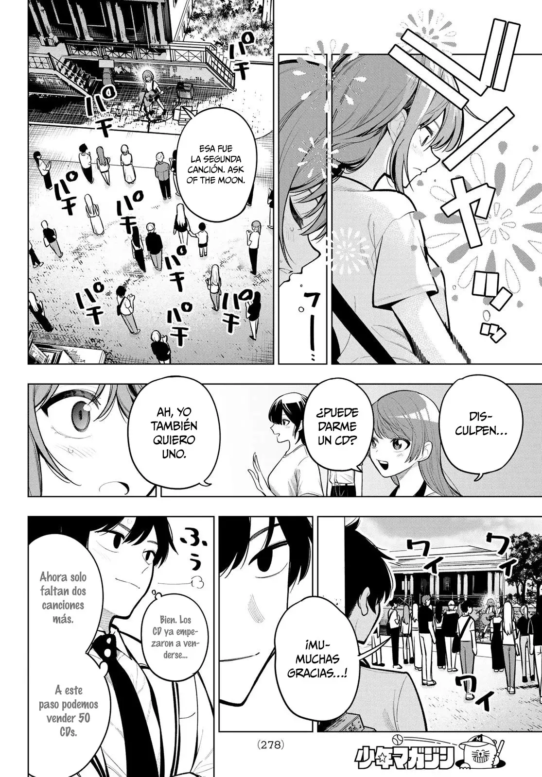 Mayonaka Heart Tune Capitulo 31: La primera fila de Rikka página 3