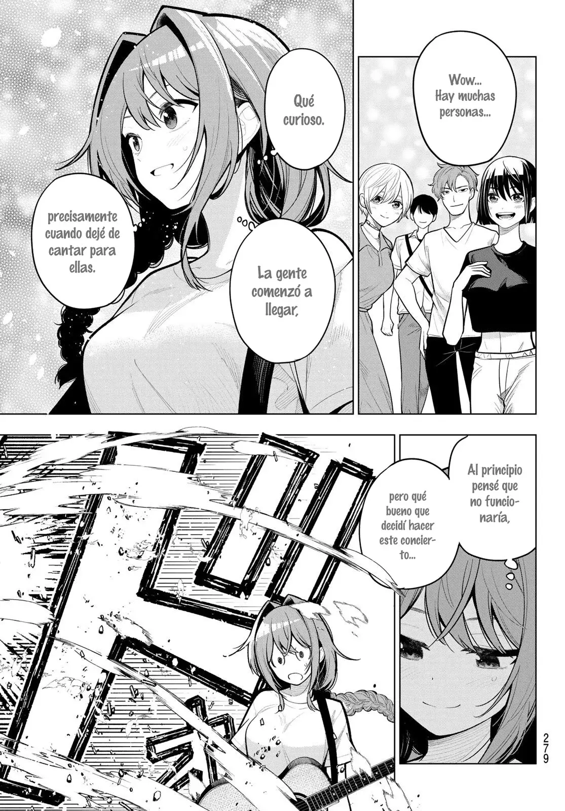 Mayonaka Heart Tune Capitulo 31: La primera fila de Rikka página 4