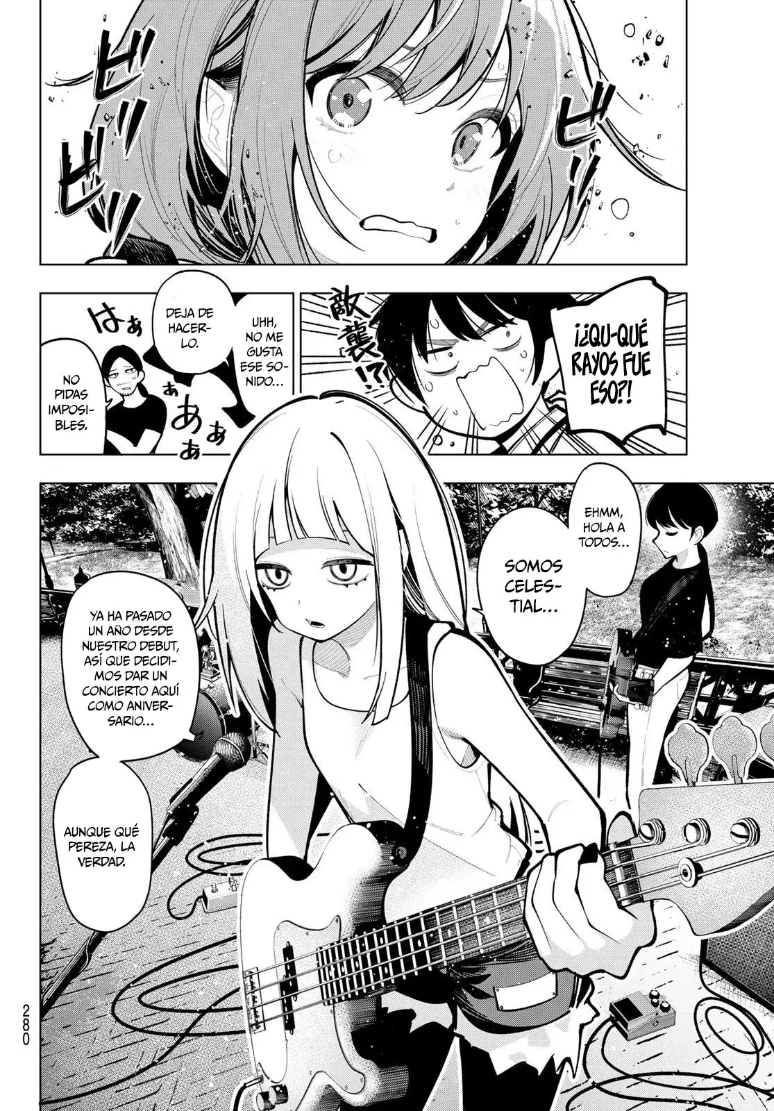 Mayonaka Heart Tune Capitulo 31: La primera fila de Rikka página 5