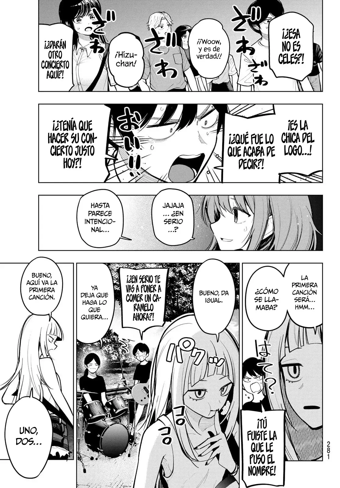 Mayonaka Heart Tune Capitulo 31: La primera fila de Rikka página 6