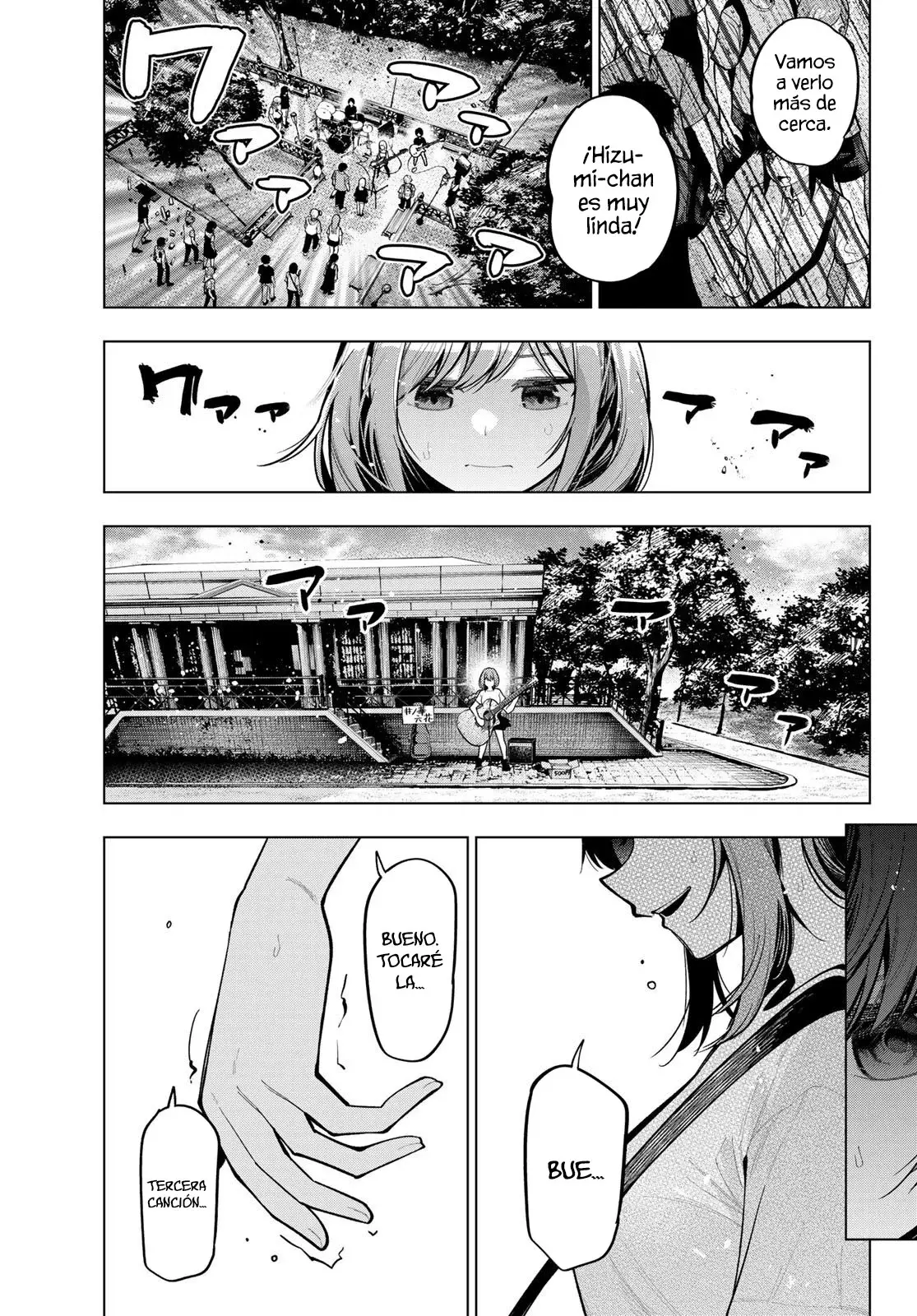Mayonaka Heart Tune Capitulo 31: La primera fila de Rikka página 8