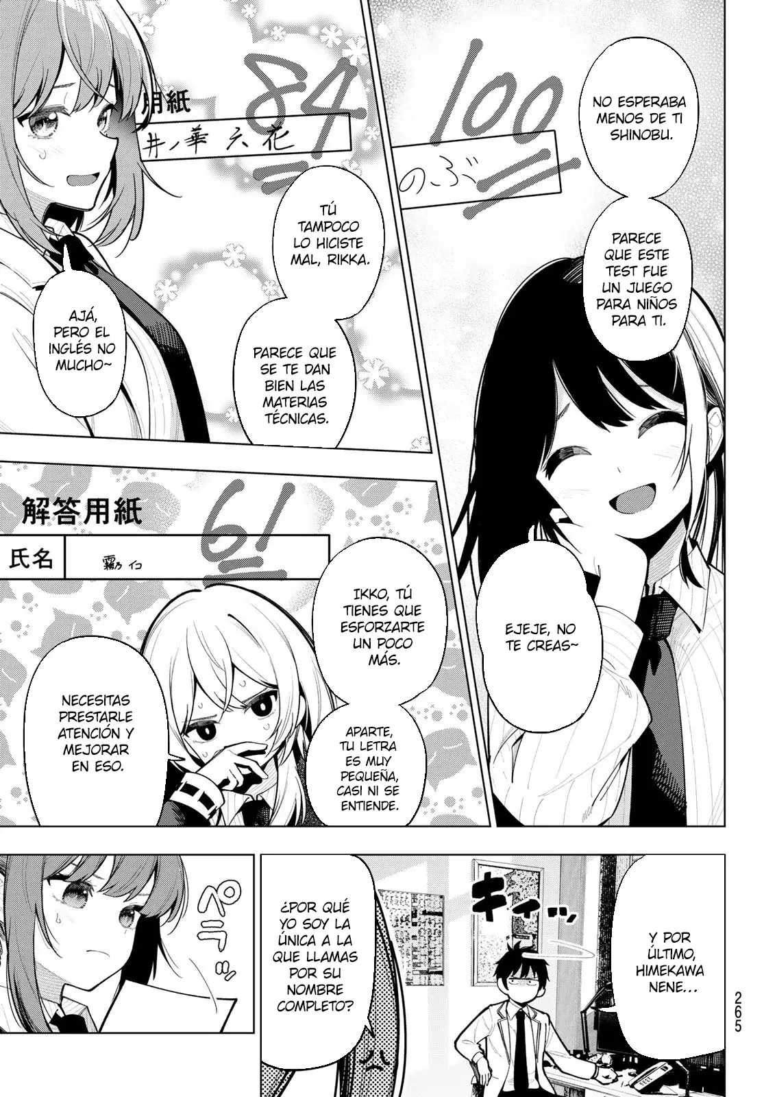 Mayonaka Heart Tune Capitulo 33: Este test es una tontería página 10