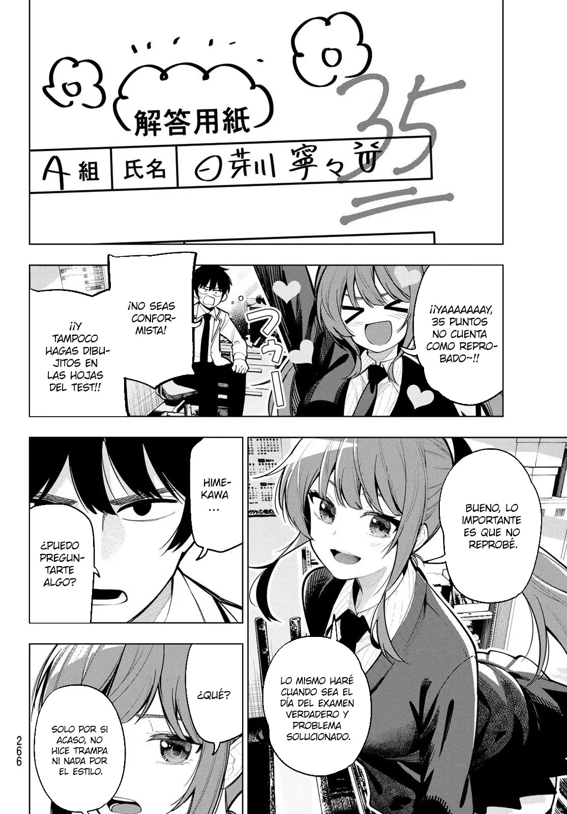 Mayonaka Heart Tune Capitulo 33: Este test es una tontería página 11