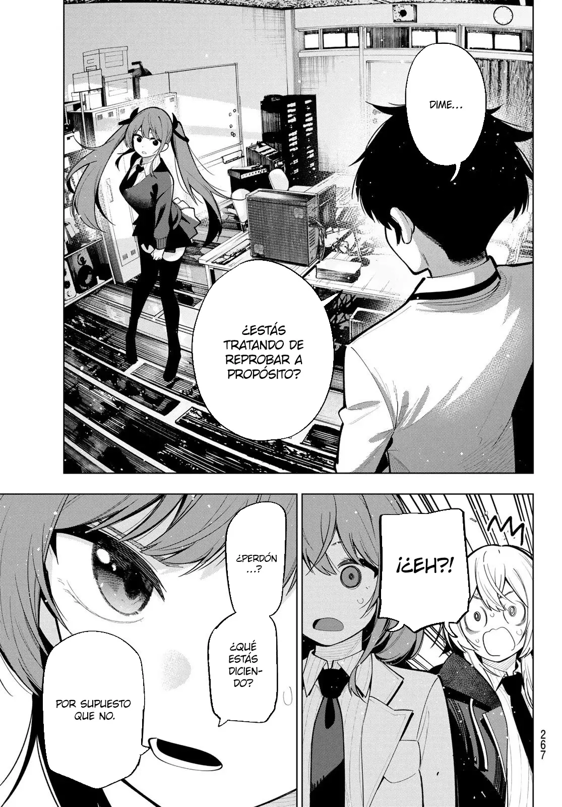 Mayonaka Heart Tune Capitulo 33: Este test es una tontería página 12