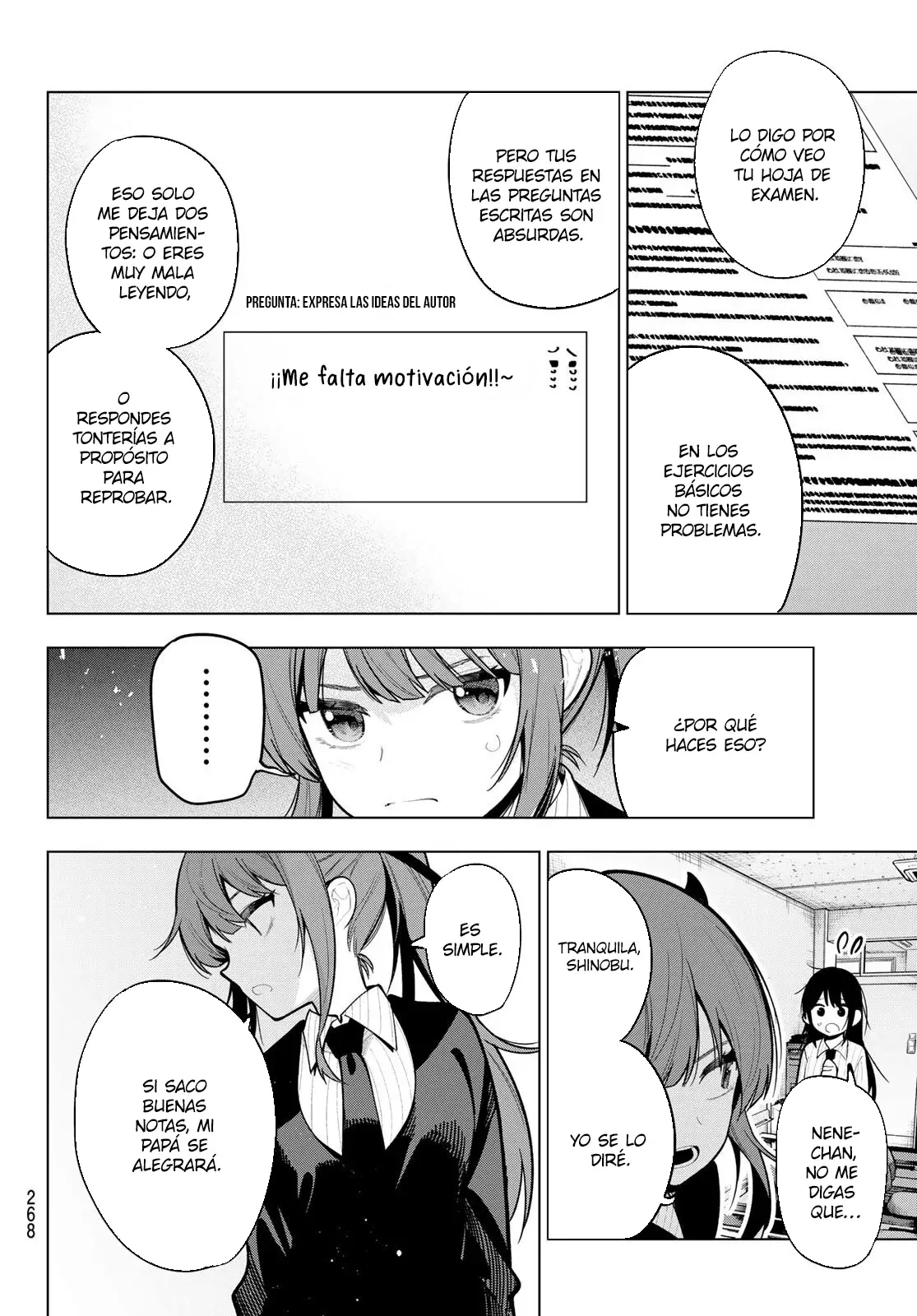 Mayonaka Heart Tune Capitulo 33: Este test es una tontería página 13