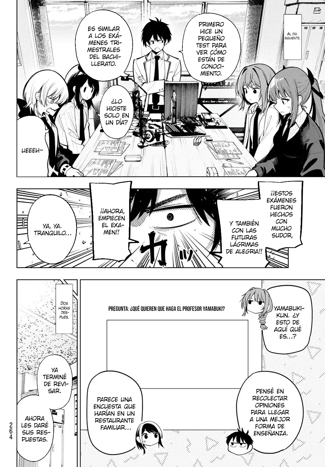 Mayonaka Heart Tune Capitulo 33: Este test es una tontería página 9