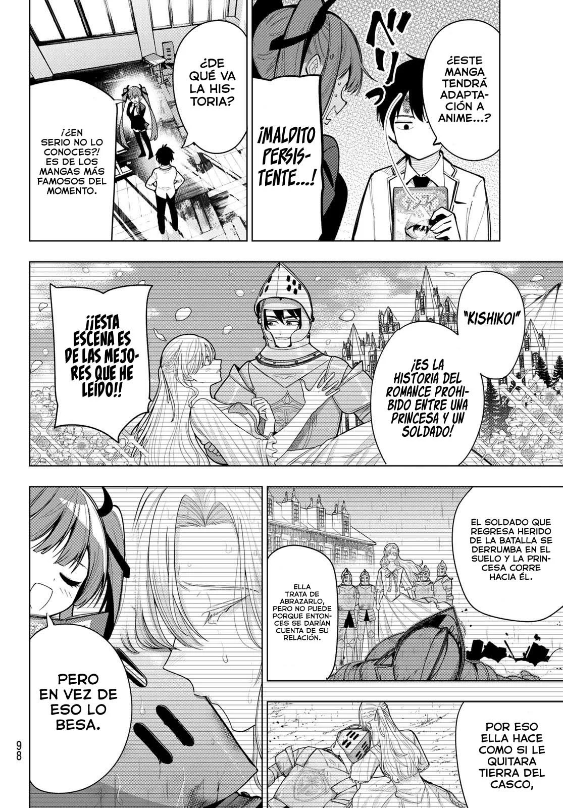 Mayonaka Heart Tune Capitulo 4: Tres semanas para llegar al beso. página 10
