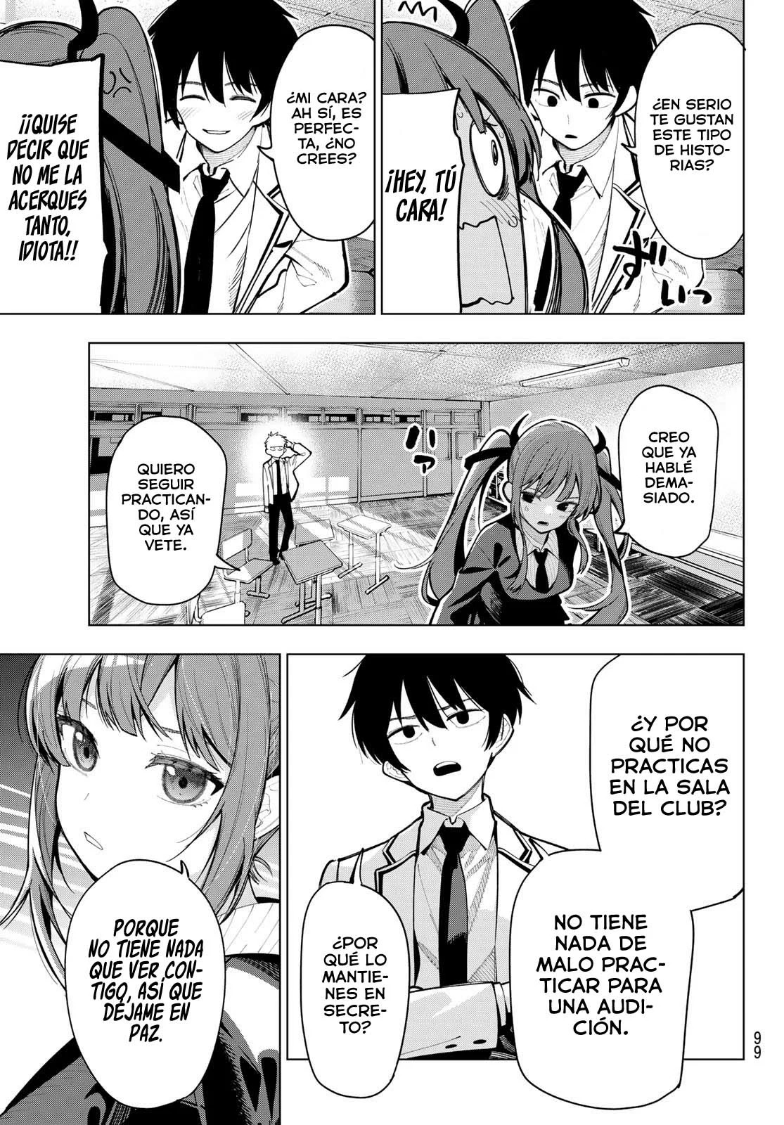Mayonaka Heart Tune Capitulo 4: Tres semanas para llegar al beso. página 11