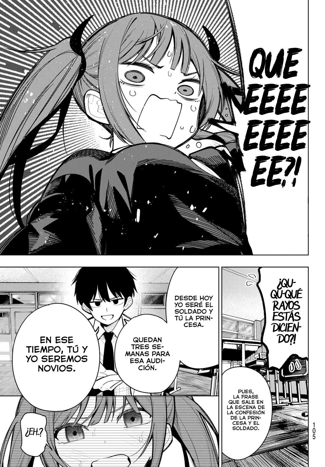 Mayonaka Heart Tune Capitulo 4: Tres semanas para llegar al beso. página 17