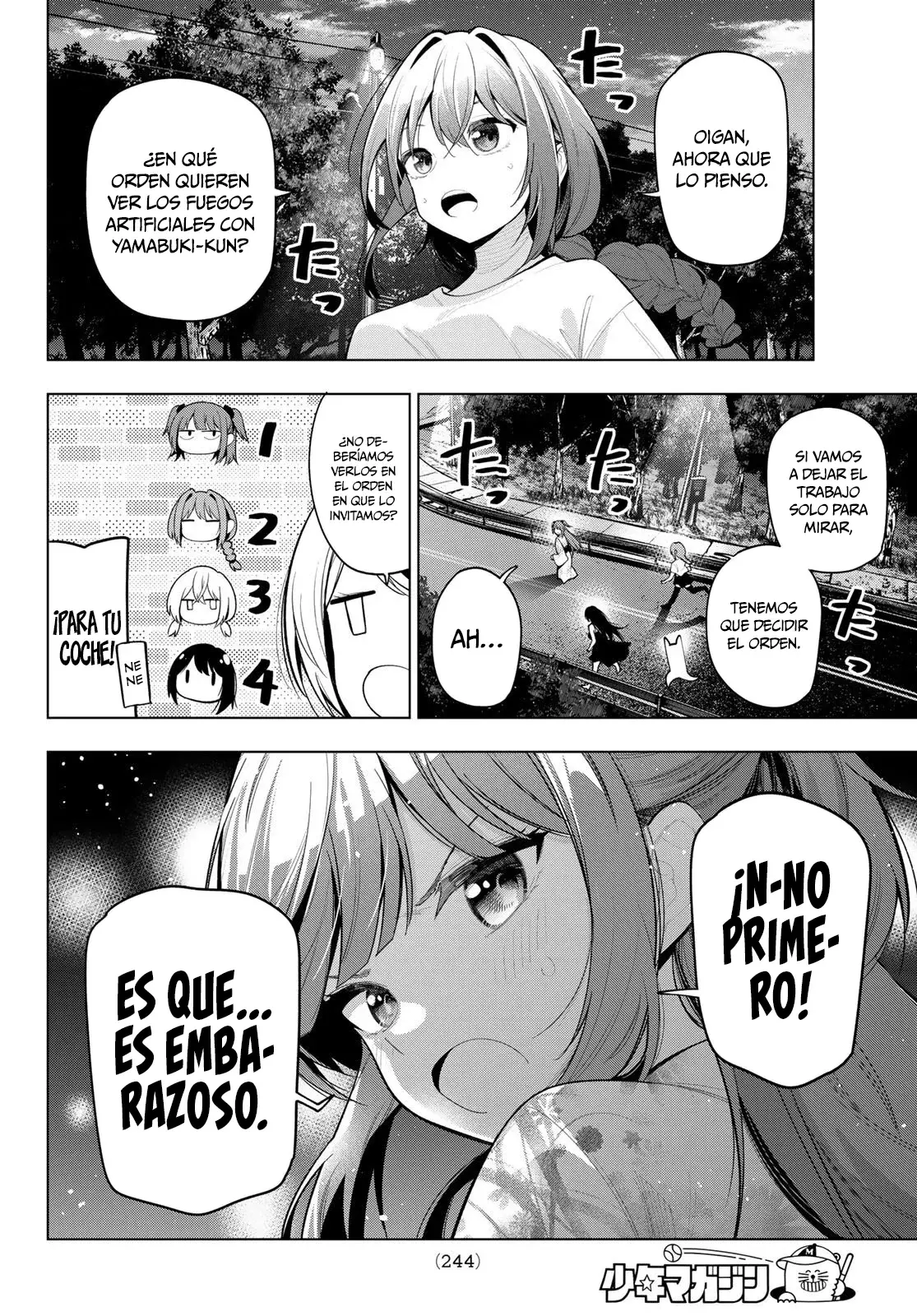 Mayonaka Heart Tune Capitulo 42: Los fuegos artificiales no esperan. página 3