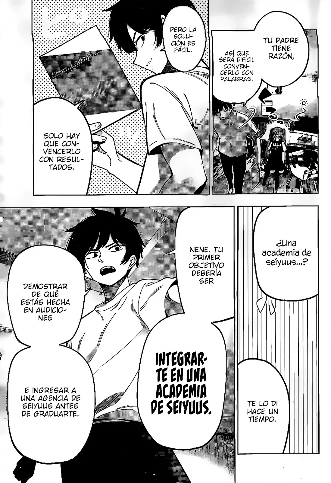 Mayonaka Heart Tune Capitulo 45: No es verdad. página 15
