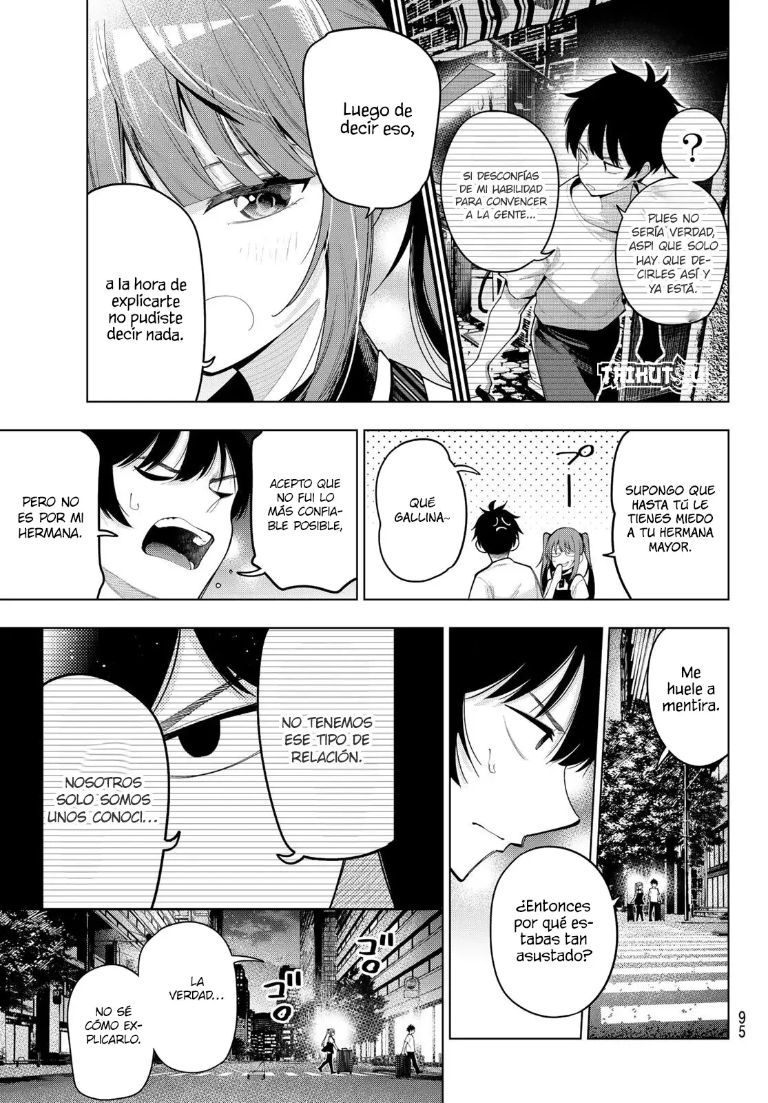 Mayonaka Heart Tune Capitulo 46: Una olla vigilada nunca hierve. página 17