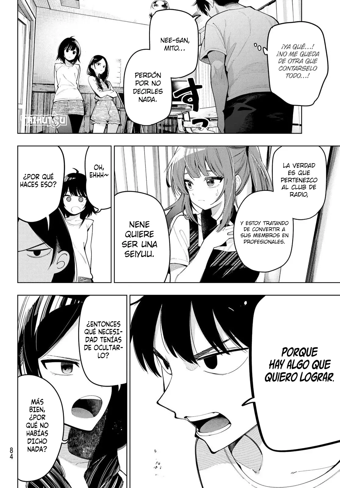 Mayonaka Heart Tune Capitulo 46: Una olla vigilada nunca hierve. página 6