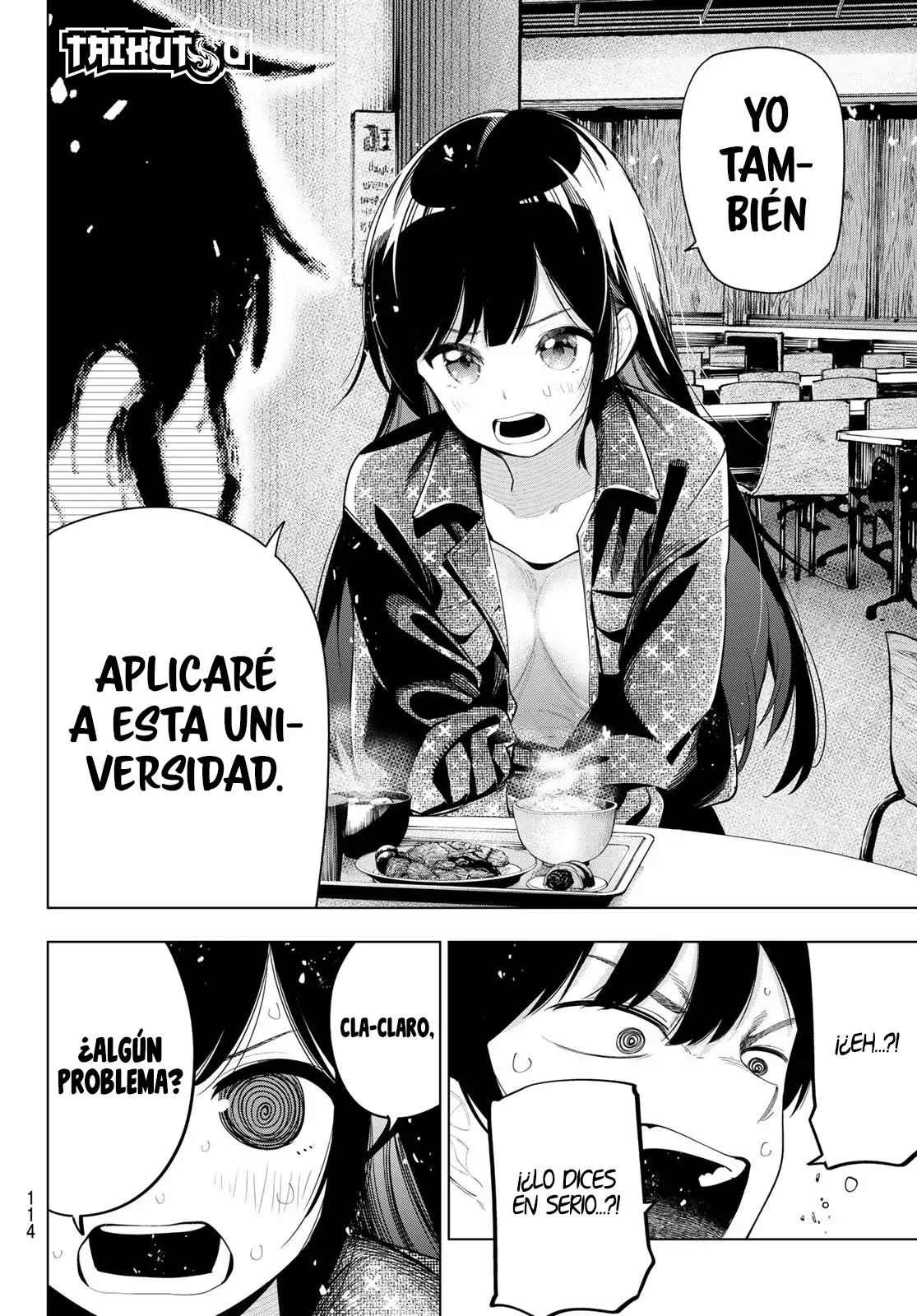 Mayonaka Heart Tune Capitulo 47: Compartiendo una botella. página 15
