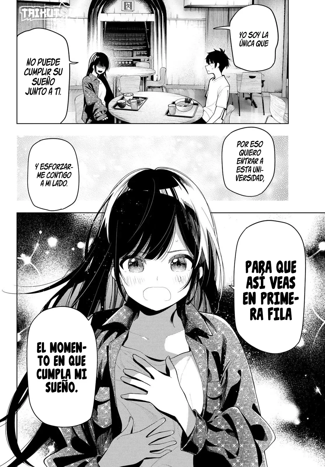 Mayonaka Heart Tune Capitulo 47: Compartiendo una botella. página 17