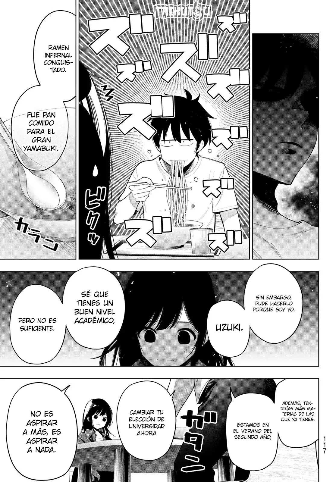 Mayonaka Heart Tune Capitulo 47: Compartiendo una botella. página 18