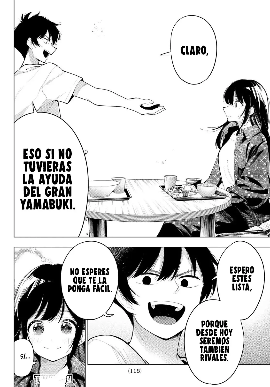 Mayonaka Heart Tune Capitulo 47: Compartiendo una botella. página 19