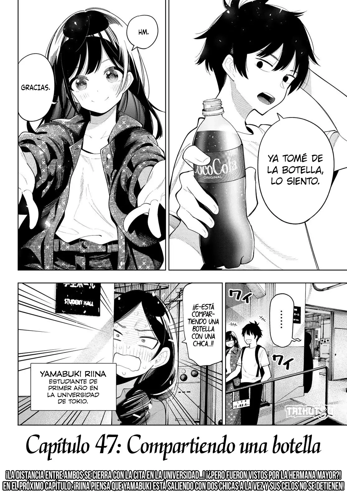 Mayonaka Heart Tune Capitulo 47: Compartiendo una botella. página 21