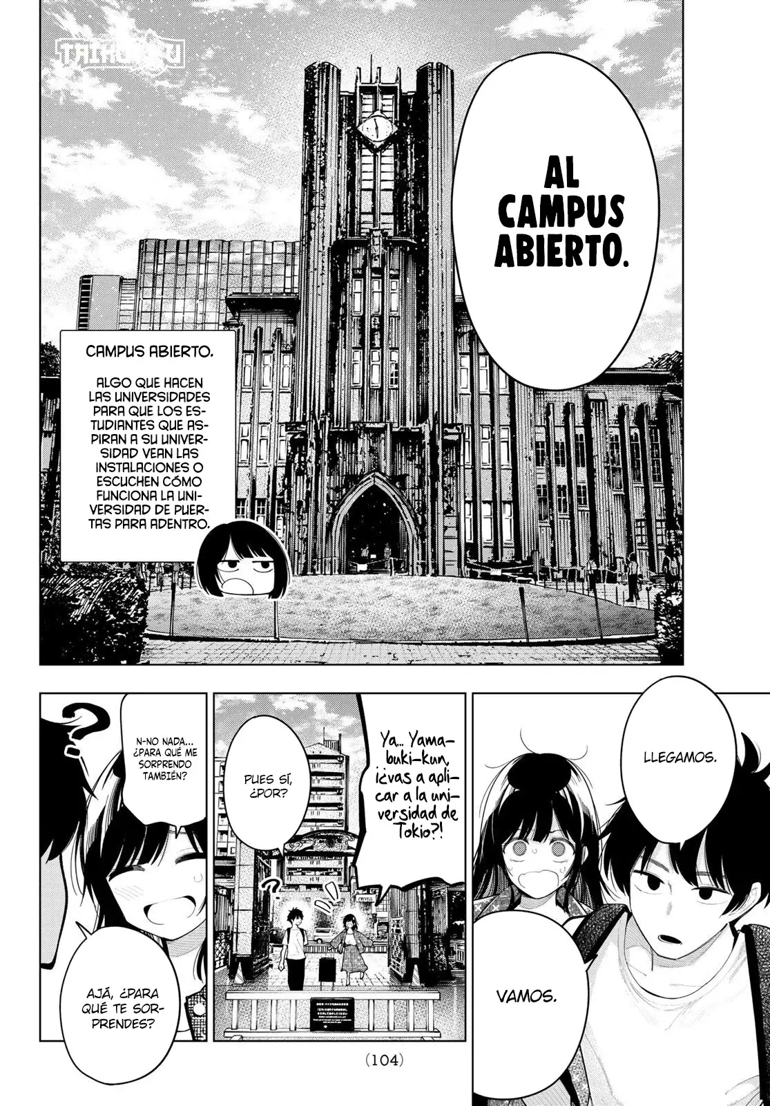 Mayonaka Heart Tune Capitulo 47: Compartiendo una botella. página 5