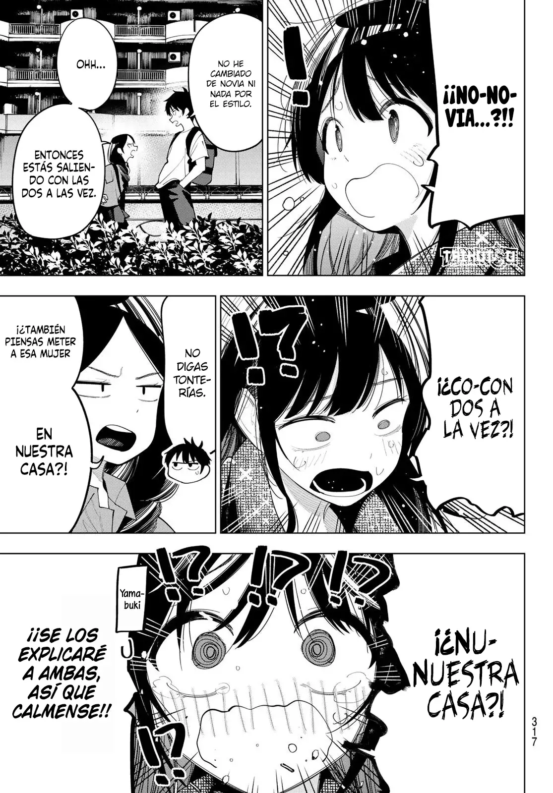 Mayonaka Heart Tune Capitulo 48: Somos un equipo. página 4