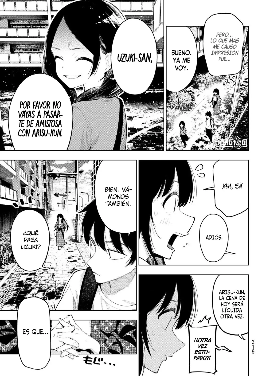Mayonaka Heart Tune Capitulo 48: Somos un equipo. página 6