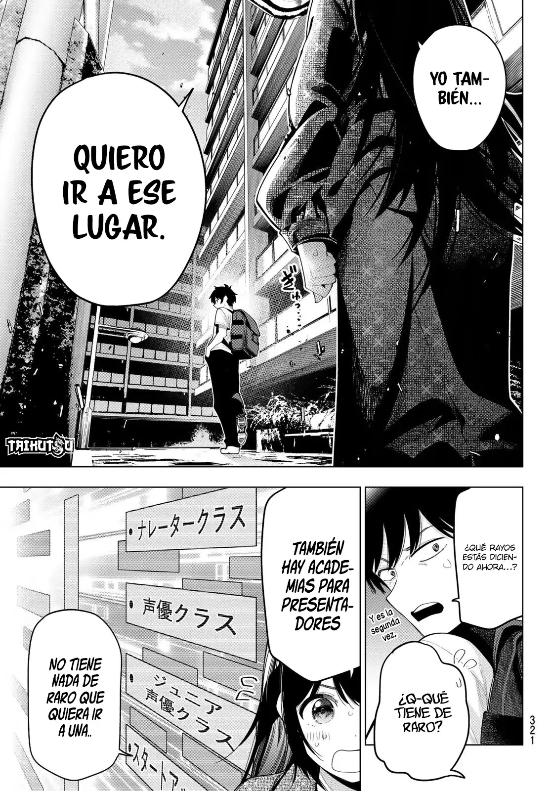 Mayonaka Heart Tune Capitulo 48: Somos un equipo. página 8