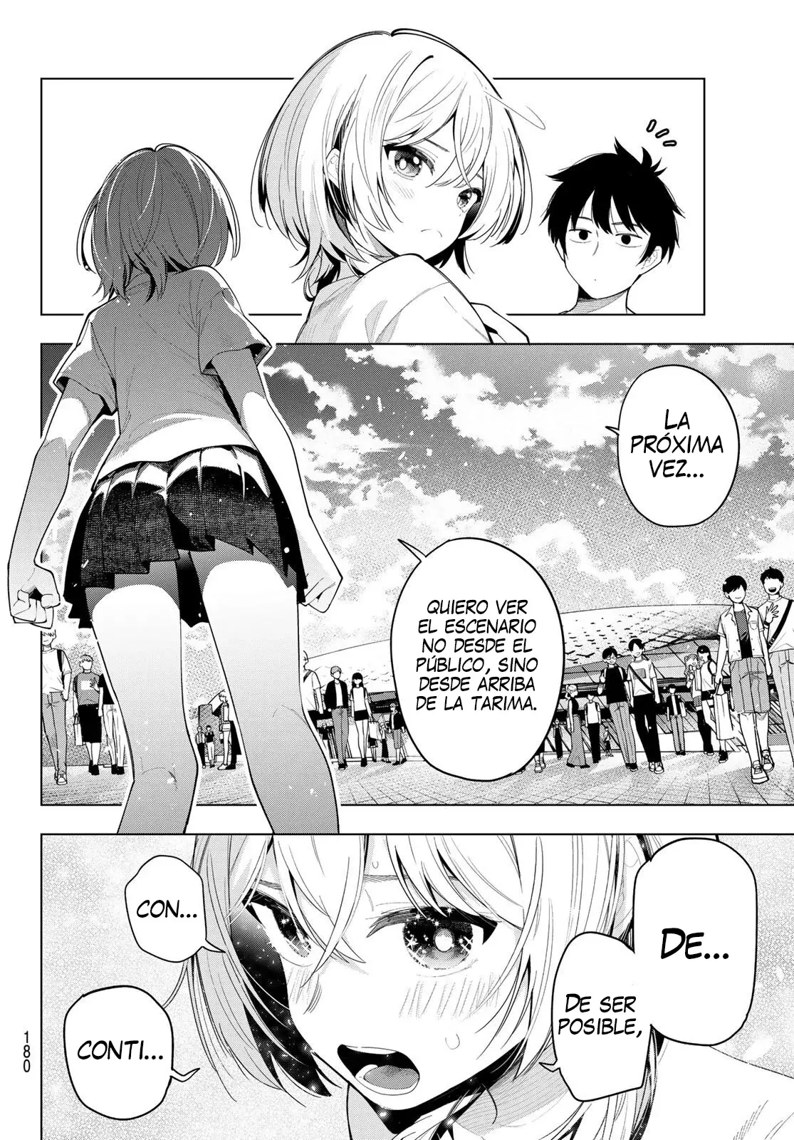 Mayonaka Heart Tune Capitulo 49: Tengamos un amor de cien años página 17