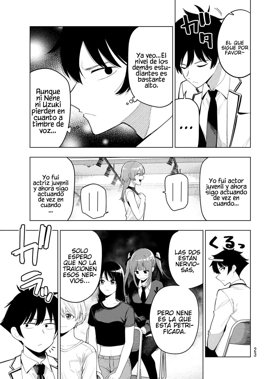 Mayonaka Heart Tune Capitulo 53: Primera clase página 11