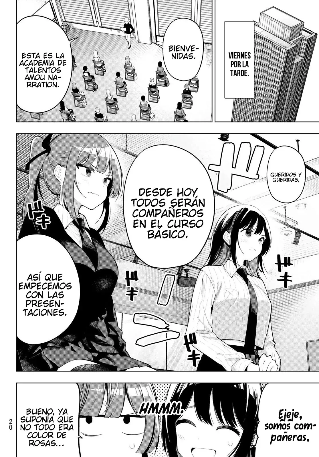 Mayonaka Heart Tune Capitulo 53: Primera clase página 8