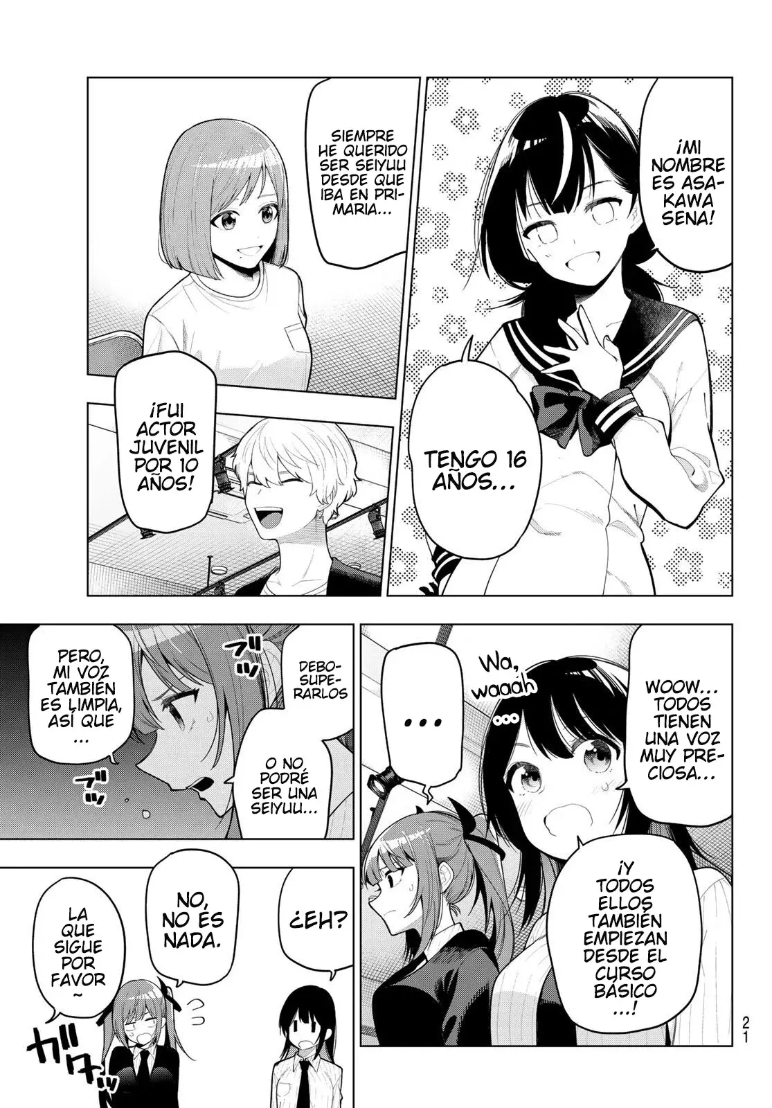 Mayonaka Heart Tune Capitulo 53: Primera clase página 9