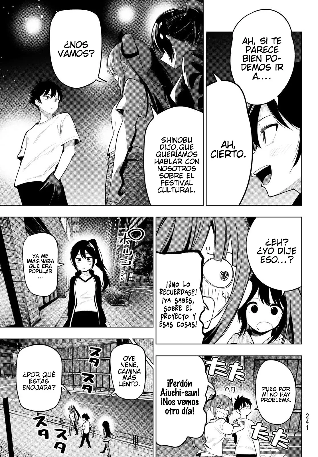 Mayonaka Heart Tune Capitulo 55: Yamabuki siempre está a su lado. página 14