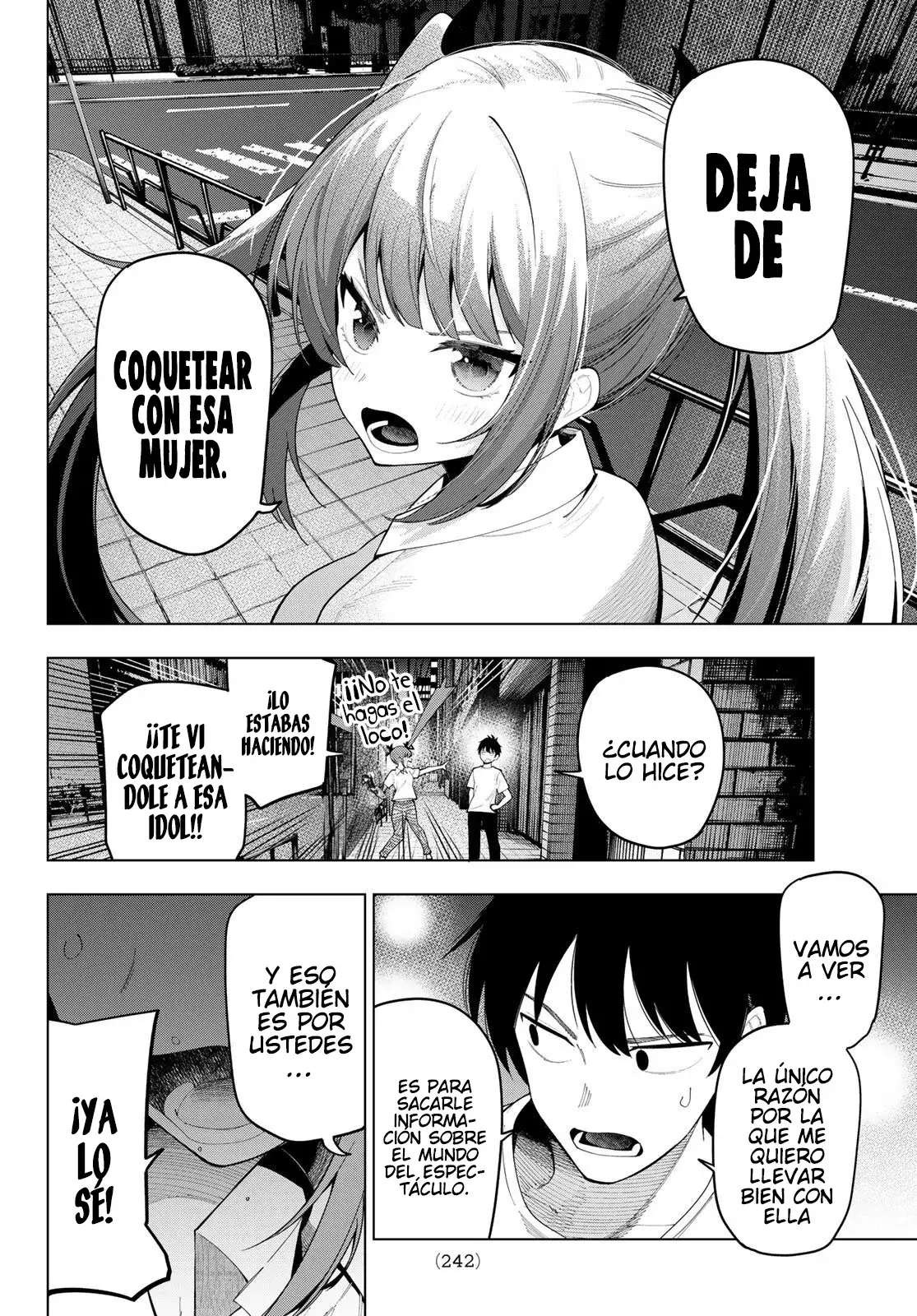 Mayonaka Heart Tune Capitulo 55: Yamabuki siempre está a su lado. página 15