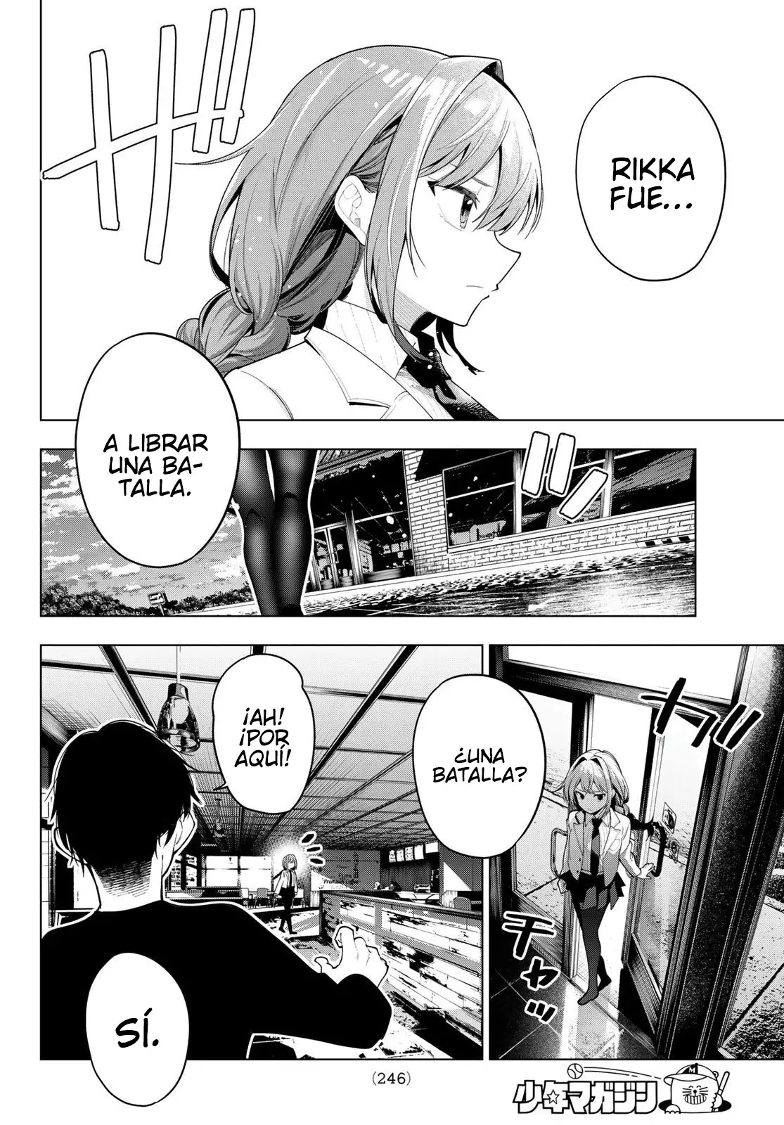 Mayonaka Heart Tune Capitulo 55: Yamabuki siempre está a su lado. página 19