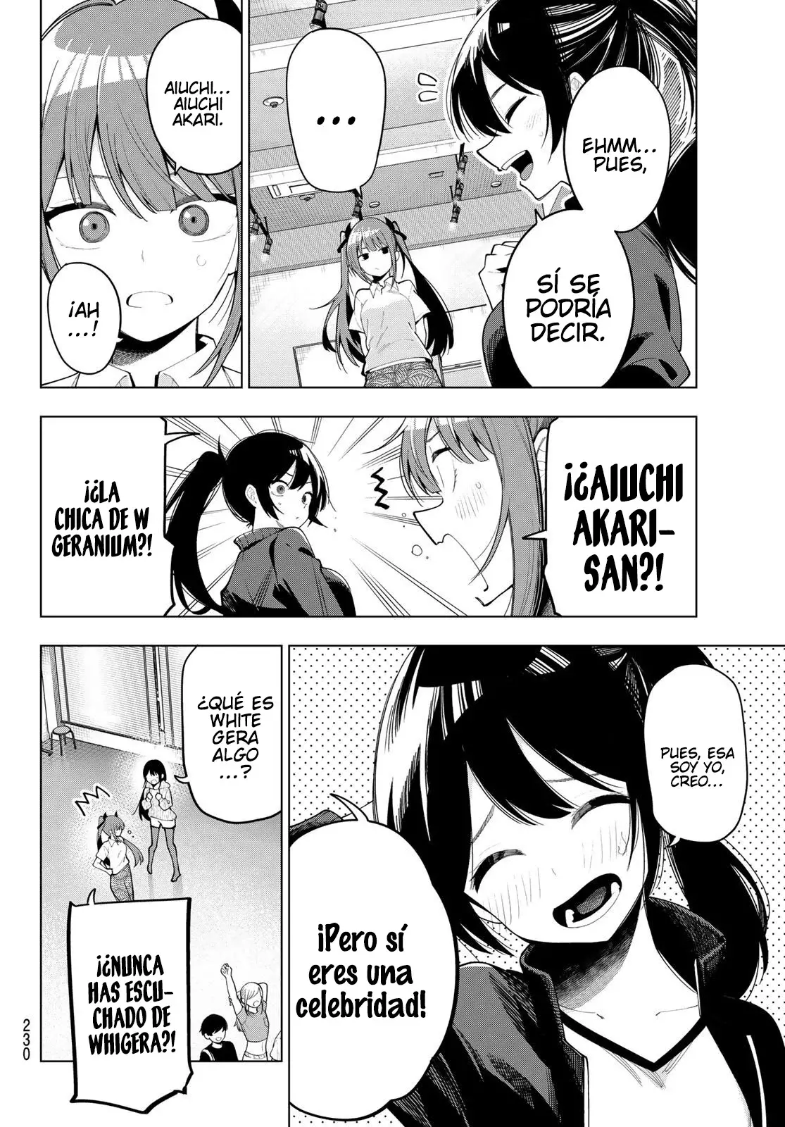 Mayonaka Heart Tune Capitulo 55: Yamabuki siempre está a su lado. página 3