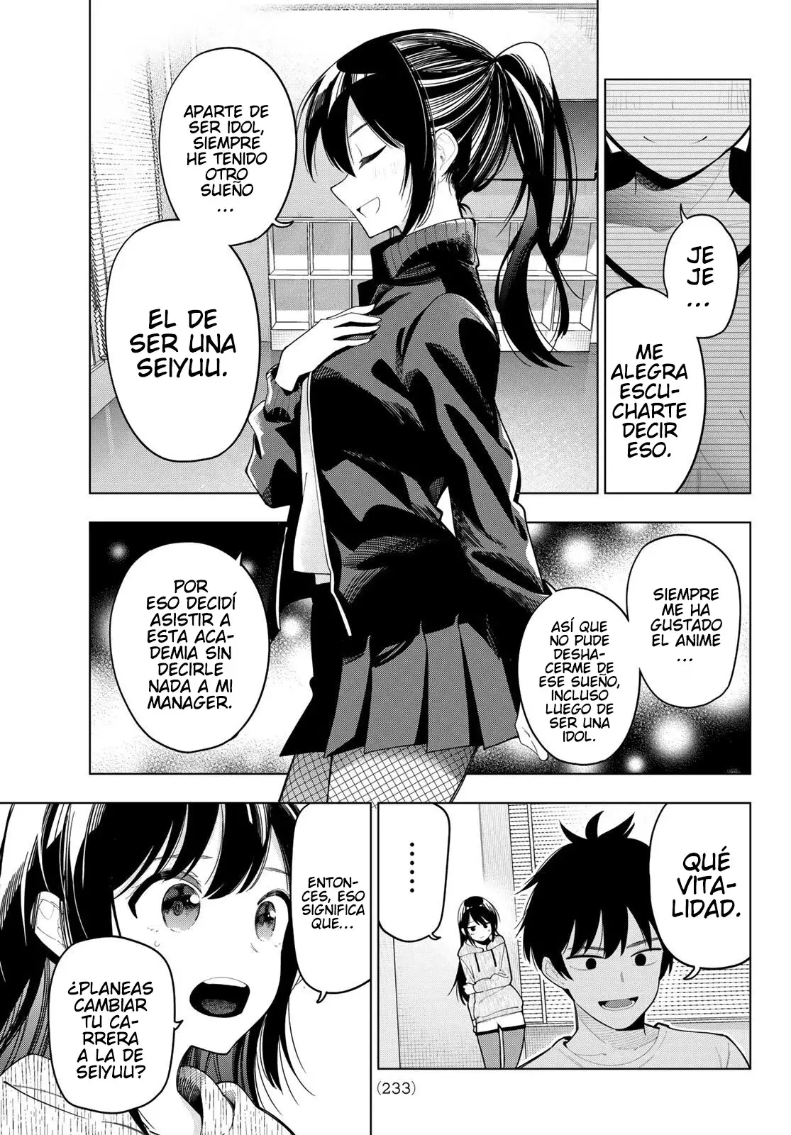 Mayonaka Heart Tune Capitulo 55: Yamabuki siempre está a su lado. página 6