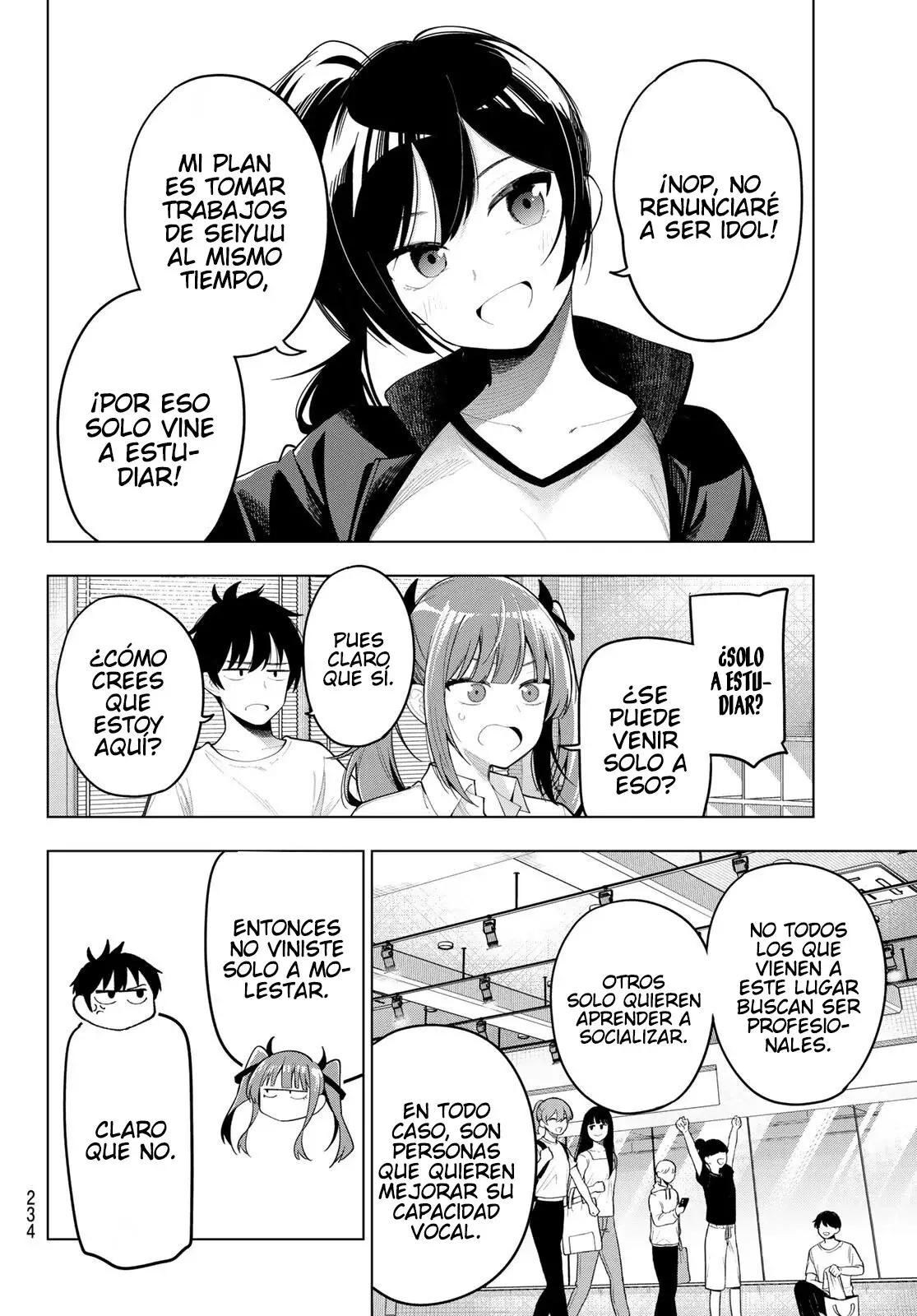 Mayonaka Heart Tune Capitulo 55: Yamabuki siempre está a su lado. página 7