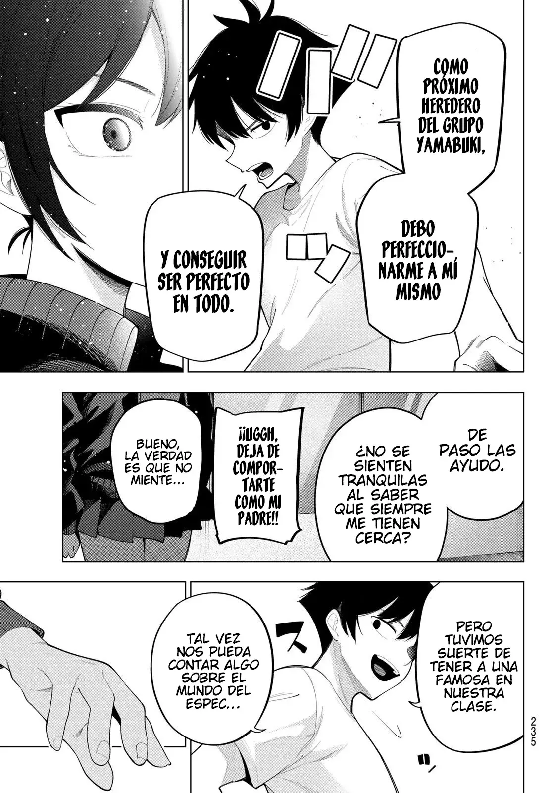 Mayonaka Heart Tune Capitulo 55: Yamabuki siempre está a su lado. página 8