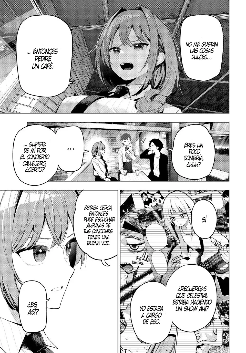 Mayonaka Heart Tune Capitulo 56: La chica que quiere lanzar un hechizo. página 4