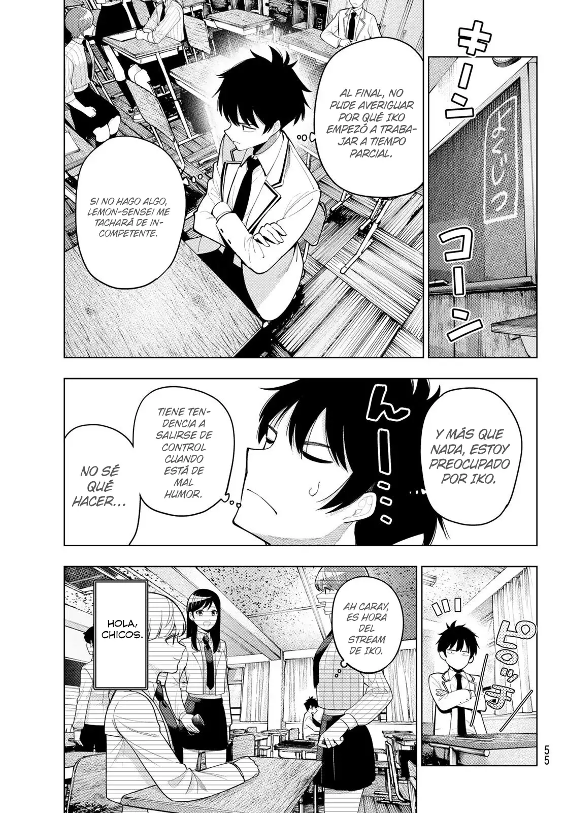 Mayonaka Heart Tune Capitulo 57: Chicas de mal humor. página 10