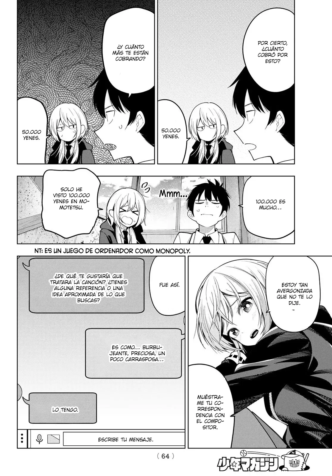 Mayonaka Heart Tune Capitulo 57: Chicas de mal humor. página 19